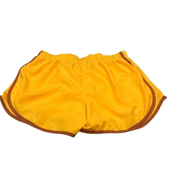 Nike Tempo Women M Brief-Lined Running Shorts Orange‎ Burnt CU8890-372 Dri Fit - Picture 2 of 6